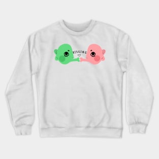 kissing Crewneck Sweatshirt